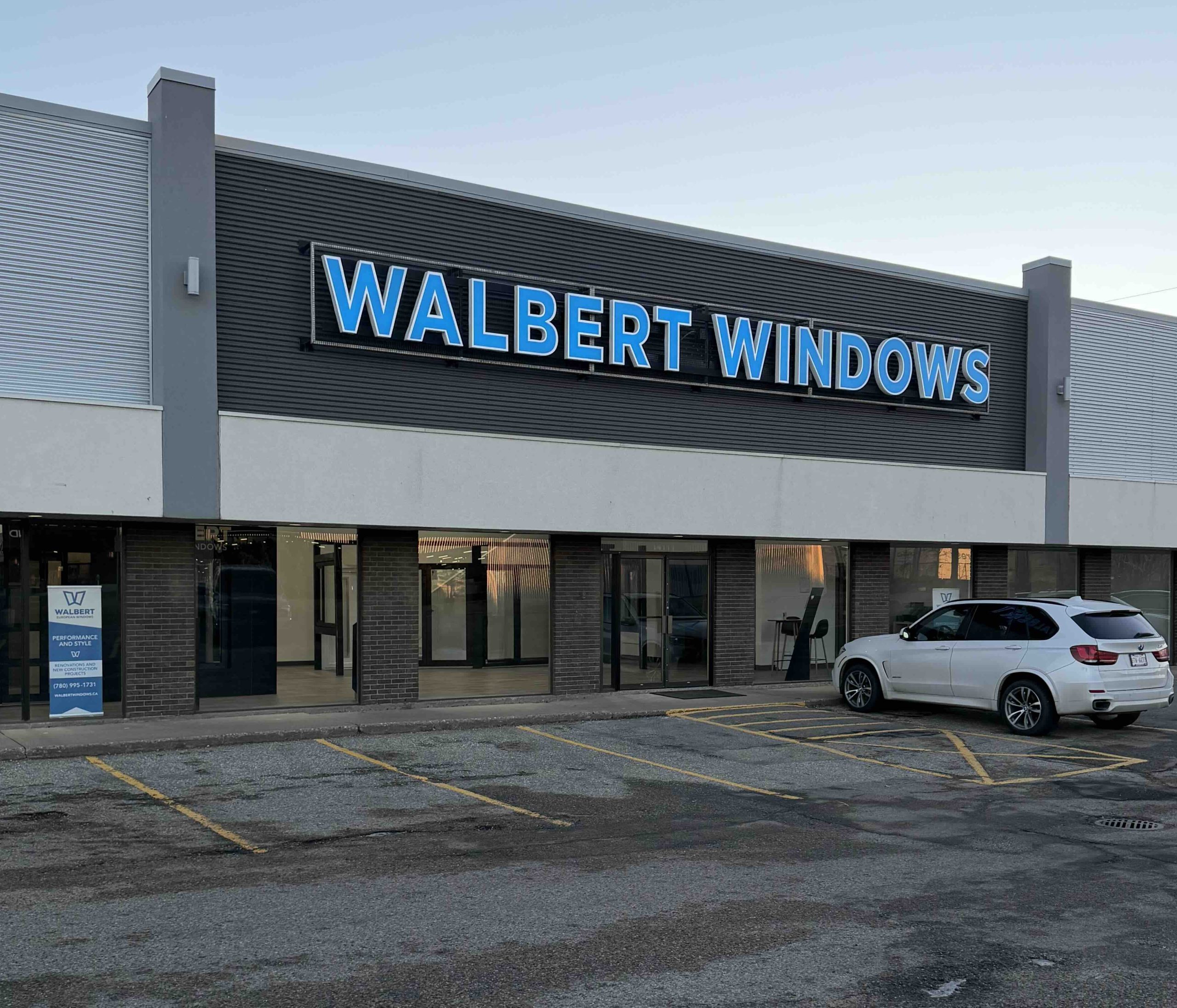 walbert-windows-edmonton showroom exterior